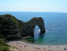 Durdle Door, on the Dorset coast