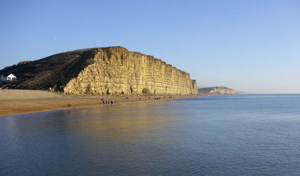 West Bay on the Jurassic coast